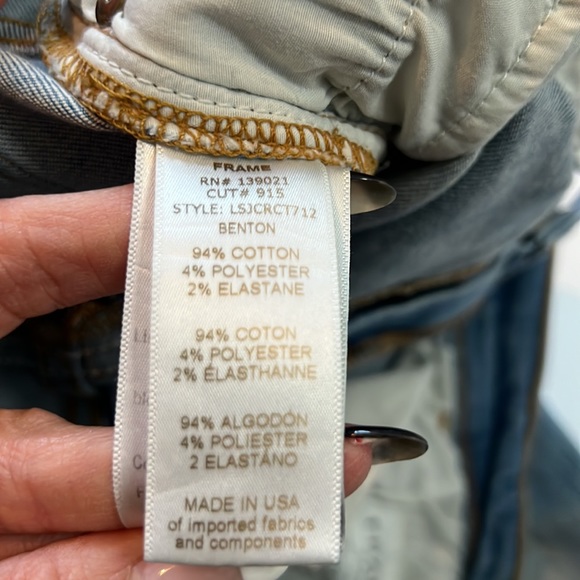 Frame Le Skinny Crop jeans - Picture 7 of 7